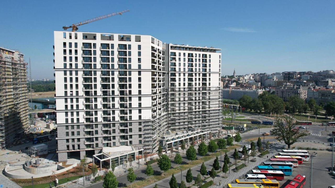 Belgrade Waterfront - Beograd Na Vodi-Metropolitan Leilighet Eksteriør bilde